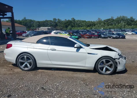 2012 BMW 650I xDrive из США, поврежденный, VIN WBALZ5C50CC619897